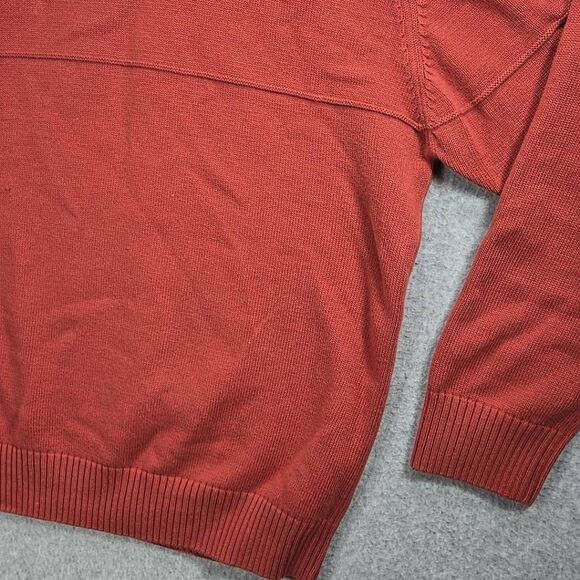 Pendleton Sweater 1/4 Zip Cotton Made In Japan Large - Picture 3 of 11